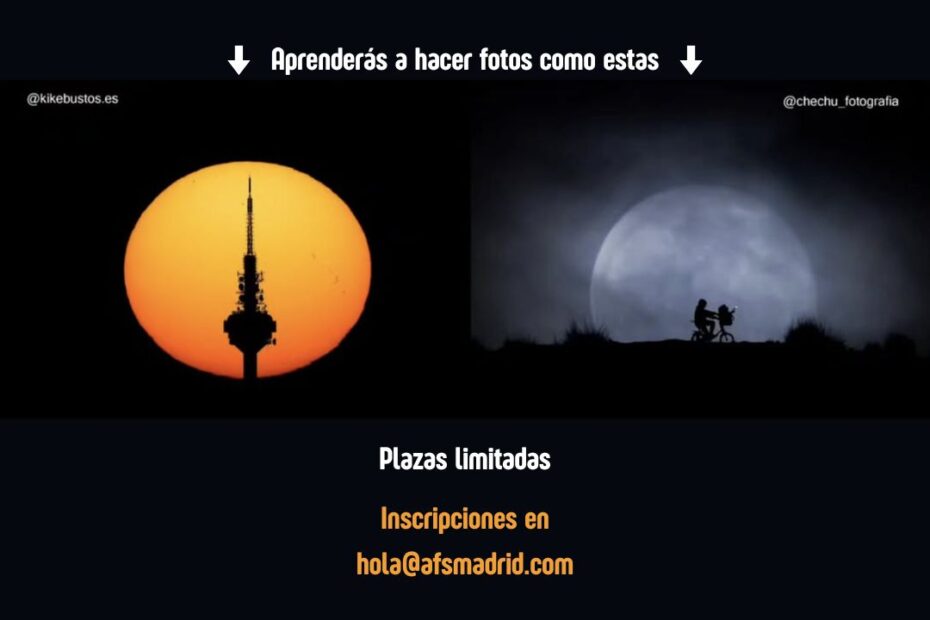 Fotografía con el Sol y la Luna: aprende a planificar la foto que llevas tiempo imaginando